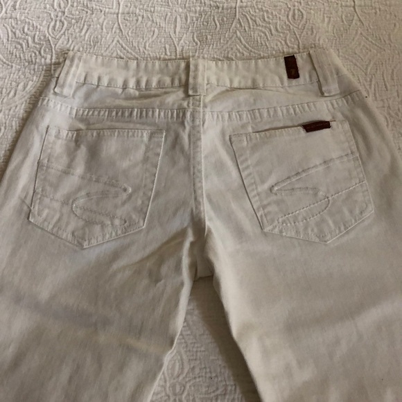 7 For All Mankind Denim - White denim jeans